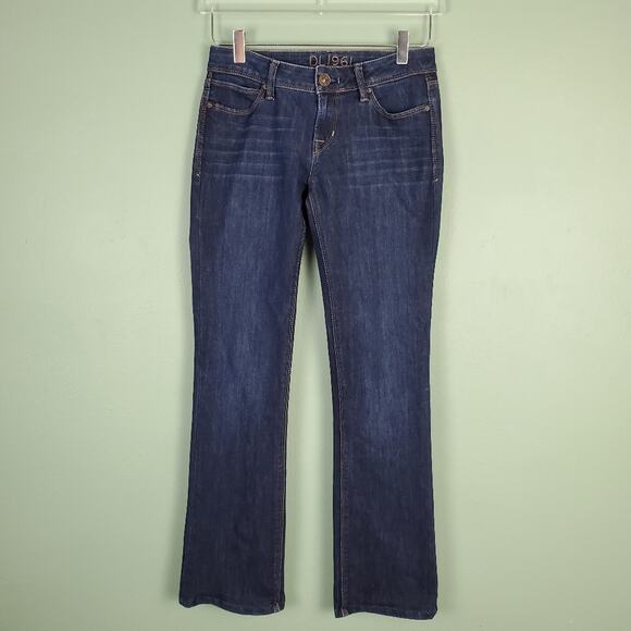 DL1961 Denim Cindy Slim Boot Sonic Jeans Size 26 - Picture 1 of 9